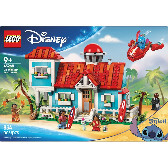 LEGO Disney Lilo and Stitch Beach House, , large