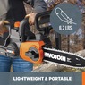 Worx 20V Power Share 10-Inch Cordless Chainsaw With Auto-Tension (Tool Only), , large