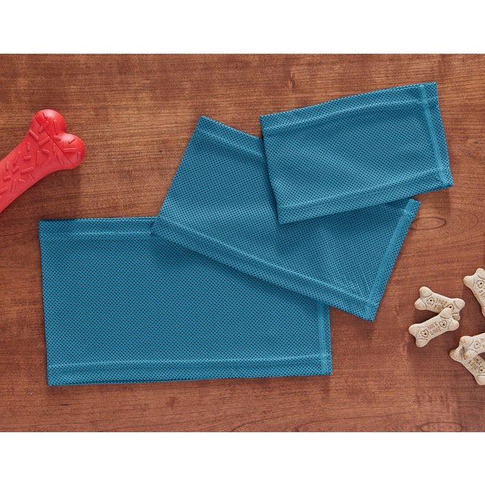 Set of 3 Cooling Pet Bandanas, , large