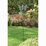 Solar Butterfly Rain Gauge Stake, , large