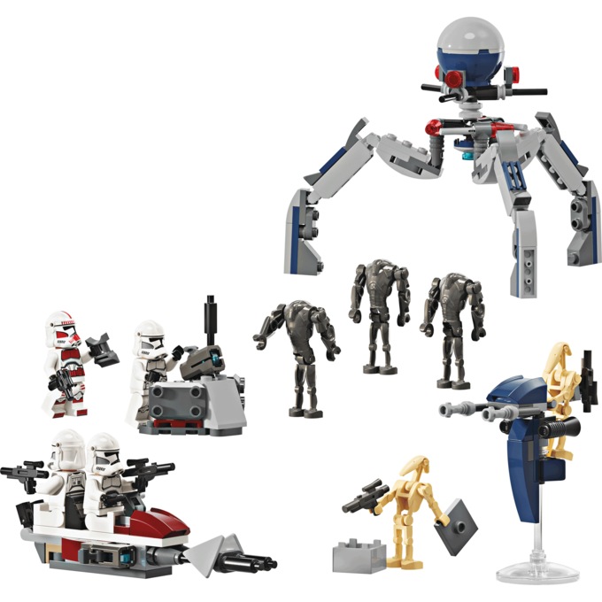 LEGO Star Wars Clone Trooper & Battle Droid Battle Pack, , large