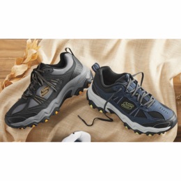 Skechers Men&#39;s Stamina at Upper Stitch Lace-Up, , large