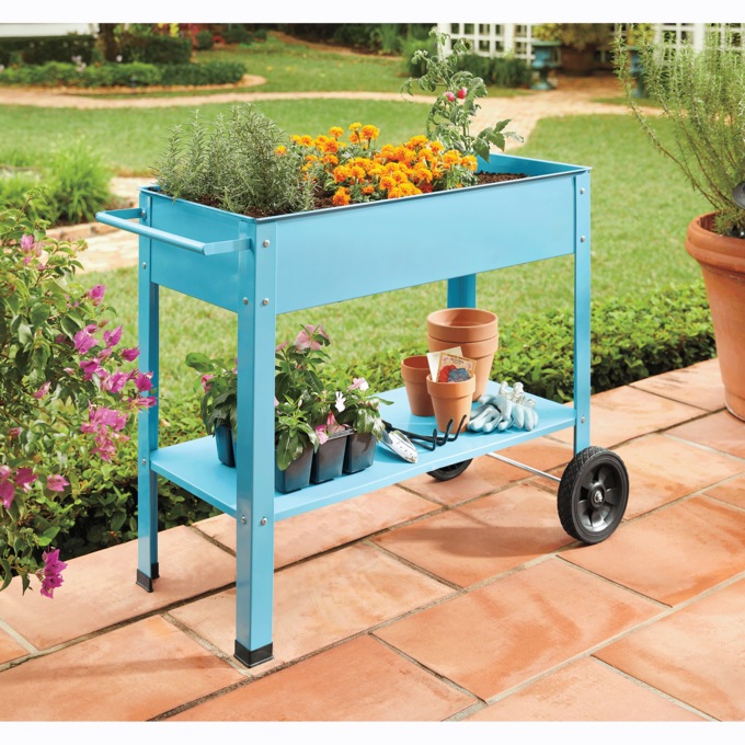 Rolling Raised Garden Bed, , large