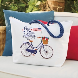 God Bless America Tote, , large