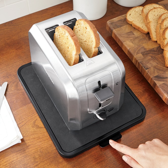 Press And Roll Countertop Appliance Tray Country Door