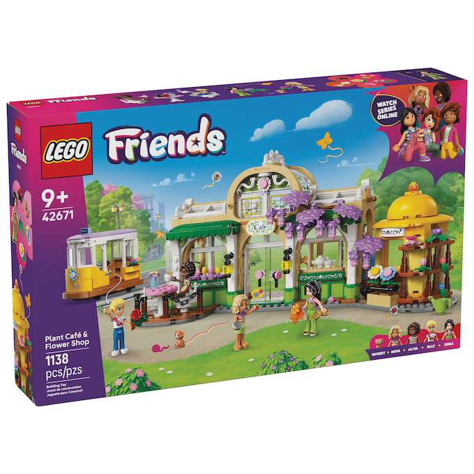 LEGO Friends Plant Caf&eacute; & Flower Shop, , large