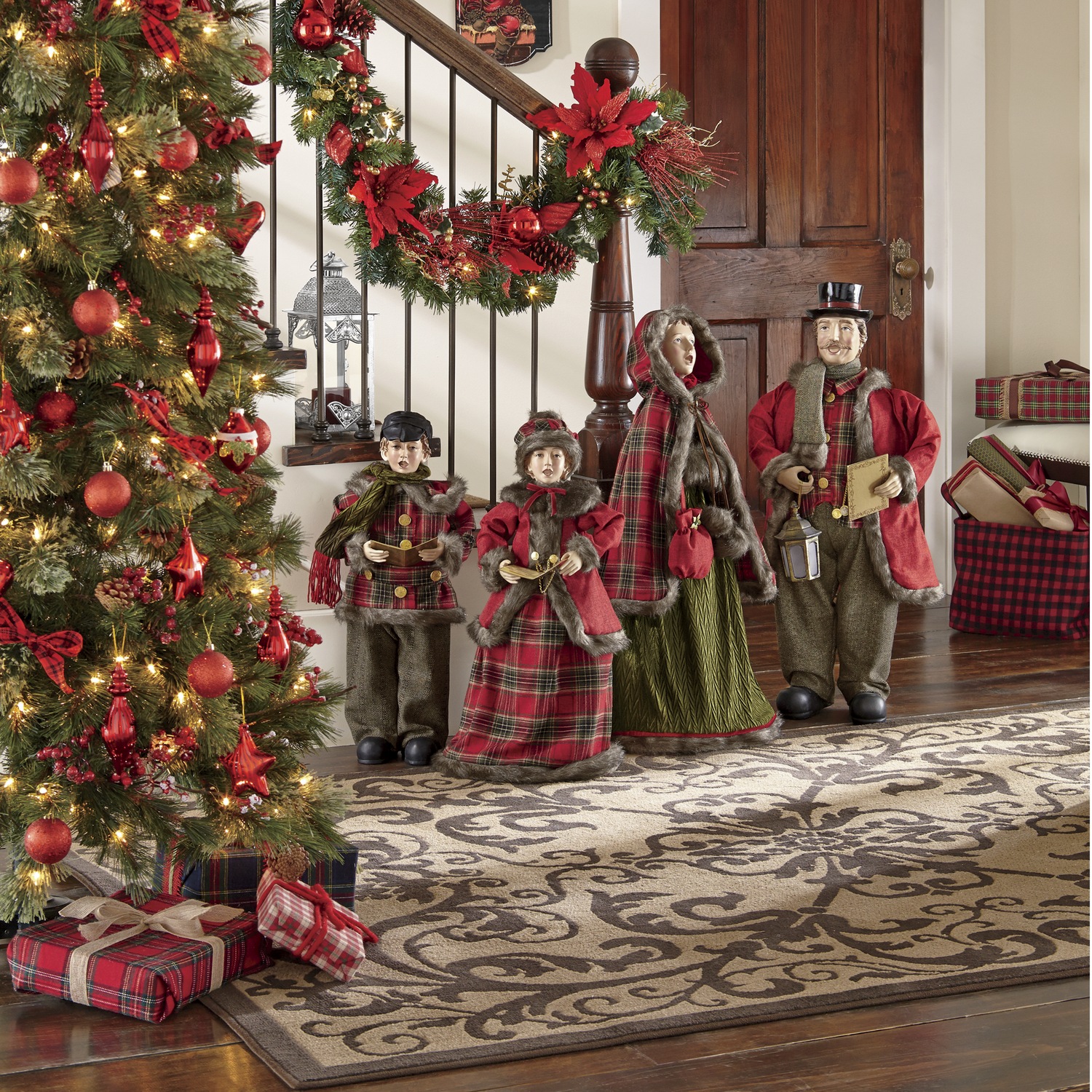 Set of 4 Victorian Carolers Country Door