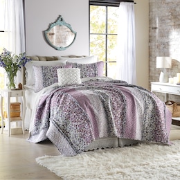 Claire Oversized Quilt and Sham, , large