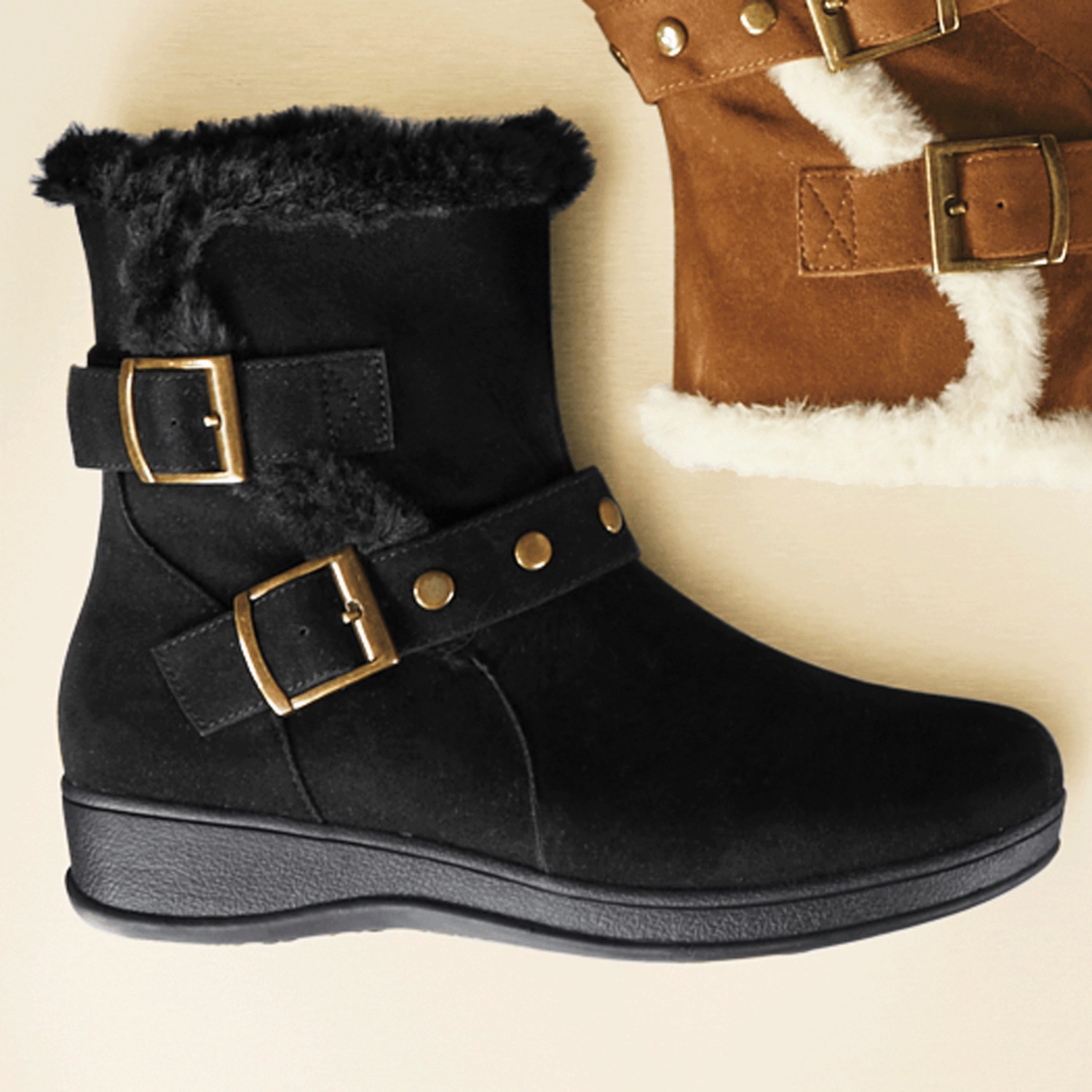 Midnight discount velvet boots