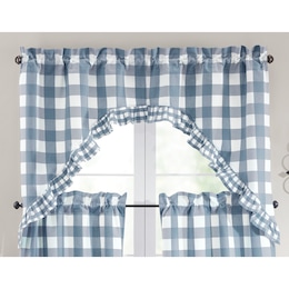 Classic Kitchen Swag Pair, Blue, large