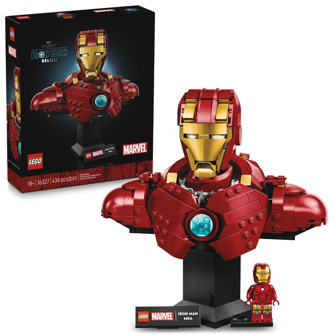 LEGO Marvel Iron Man MK4 Bust, , large