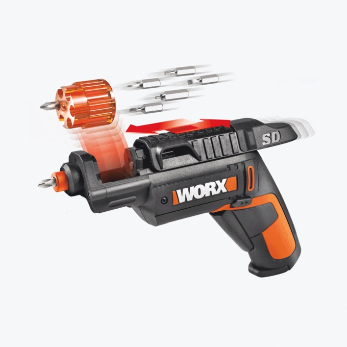 Worx 4-Volt Screwdriver with Screw Holder, , large
