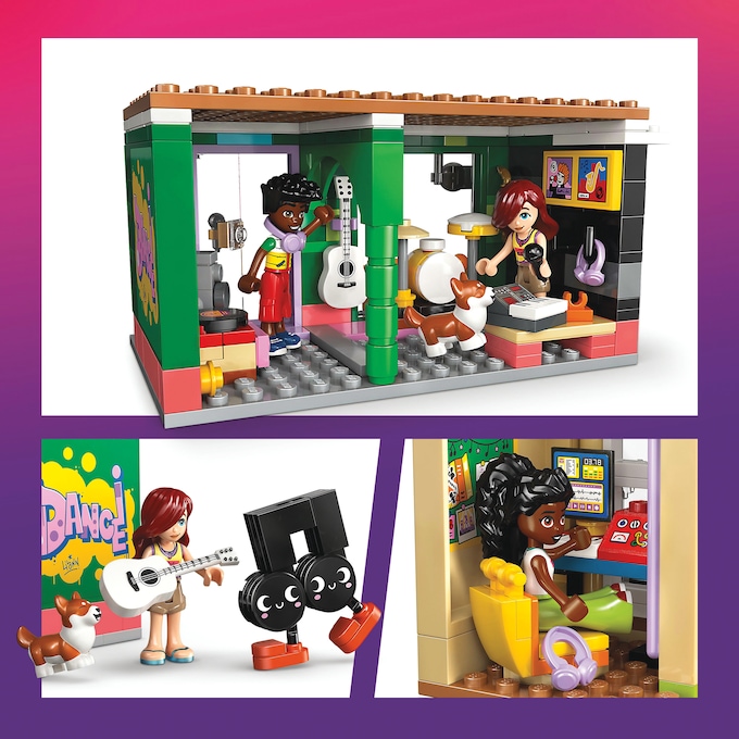 LEGO Friends Music Store & Apartment, , large