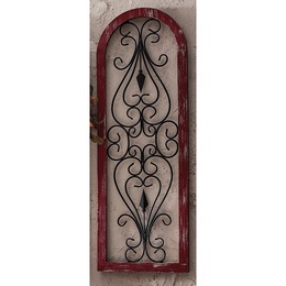 Scarlett Arched Scroll Window Wall D&eacute;cor, , large