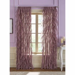 Sheer Ruffles Single Panel, , large