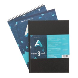 Art Alternatives Artist's Drawing Pad Value Pack, , large