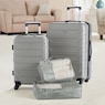 Wrangler 4-Piece Luggage & Packing Cubes Set, , large