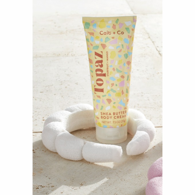 Self-care Spa Headband & Lotion Set, Topaz, large