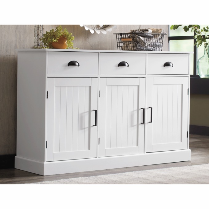 Miller Cabinet, White, large