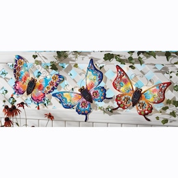 Solar Metal Butterfly, , large
