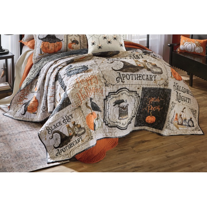 Halloween Oversized Quilt, , large