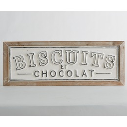 Biscuits Et Chocolat Sign, , large