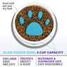 Paw Perfect Slow Feeder Bowl, , large