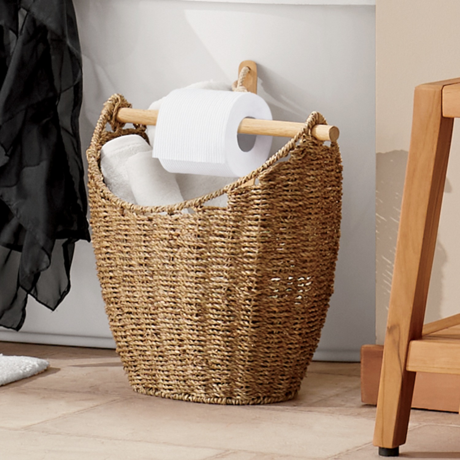 Toilet paper cheap holder basket
