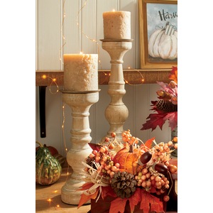 Buy Both Distressed Candle Holders and Save, , large