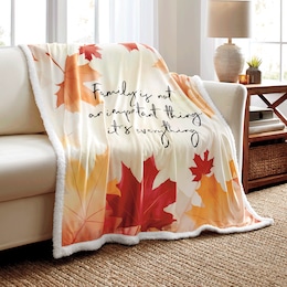 Novelty Sherpa Reversible Throw, , large