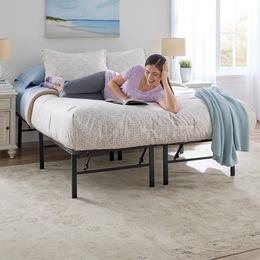 Steel Platform Bed Frame, , large
