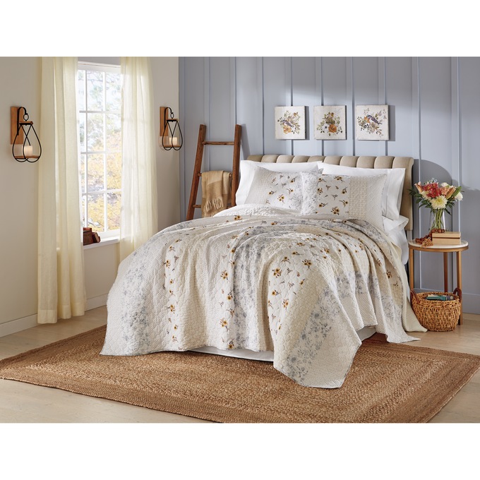 Lit 3-Piece Birds in Tree Wall Art Set, , large