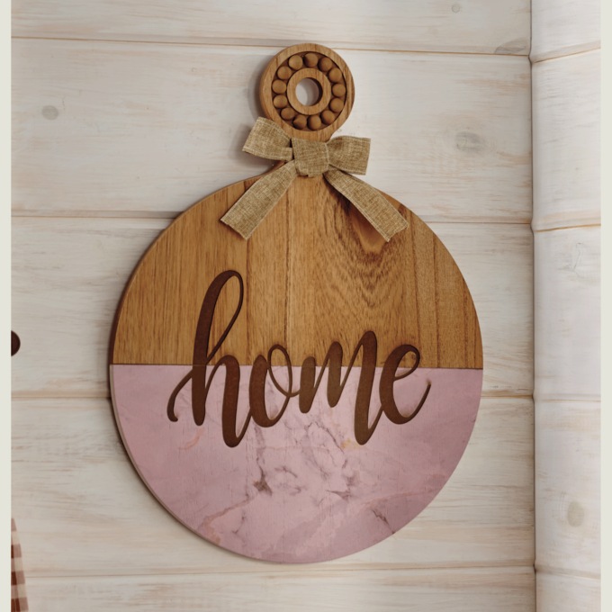 Home Two-Tone Tray Wall Décor, , large