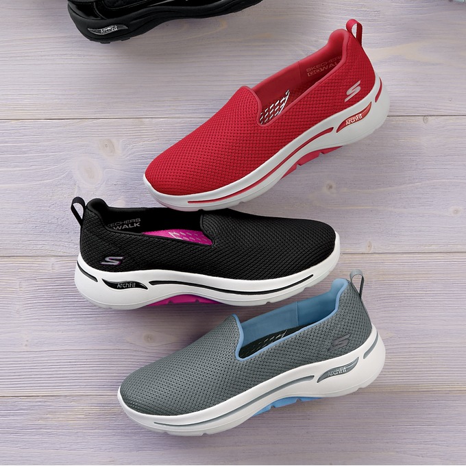 Skechers go walk top arch fit grateful