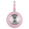 Chef Tested 11-Piece Granite Ceramic Nonstick Cookware Set, Pink, large