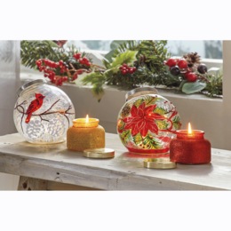 Lit Ornament and Candle Gift Set, , large