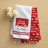 Personalized Set of 2 Seasonal Kitchen Towels, , large