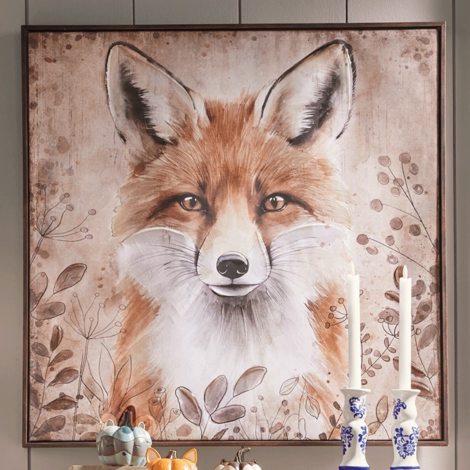 Fall Fox Wall Art, , large