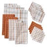 Color Connection 20-Piece Kitchen Towel Set in Absorbent Cotton, , large