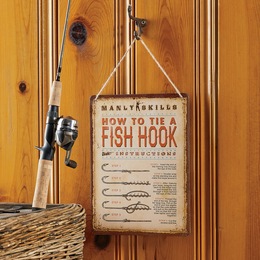 Fish Hook Sign, , large