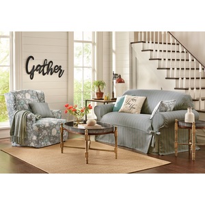 Vicarage Slipcovers and Pillow Cover, , large