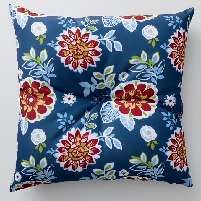 Red floral outdoor 2025 pillows