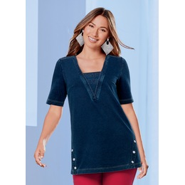 Side-Snap Tunic, , large