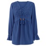 Ginger Spice Peasant Top, , large