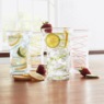 Set of 4 Assorted Swirl Acrylic Tumblers, , large