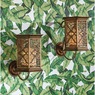 Medallion Wall Art and Global Sconces, , large