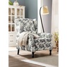 Toile Wingback Recliner, , large