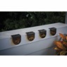 Set of 4 Solar Stair Lights, , large