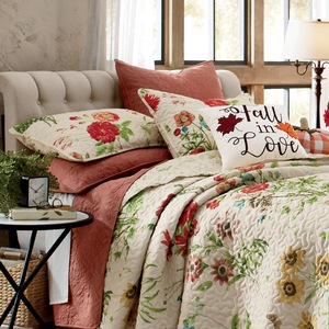 Fall Floral Sham, , large