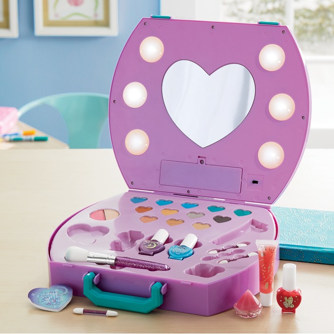 Make It Real Light-Up Cosmetic Studio, , large